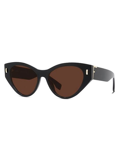 fendi first 55mm cat eye sunglasses|fendi sunglasses women cat eye.